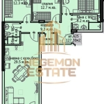 Четиристаен апартамент в Варна, Кайсиева градина - 127 кв.м за 1312 €/кв.м - Снимка #1