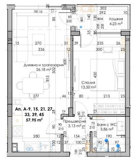 Двустаен апартамент в Пловдив, Кючук Париж - 69 кв.м за 637 €/кв.м - Снимка #1