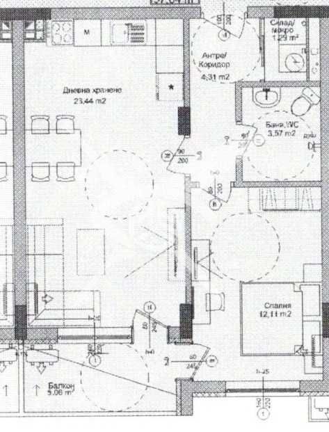 Двустаен апартамент в Айтос - 65 кв.м за 800 €/кв.м - Снимка #1