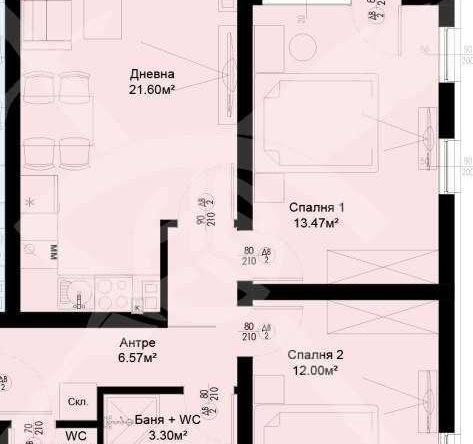 Двустаен апартамент в Пловдив, Остромила - 92 кв.м за 957 €/кв.м - Снимка #1