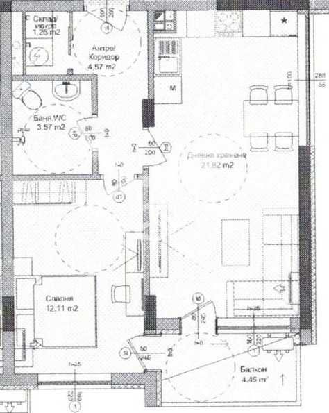 Двустаен апартамент в Айтос - 65 кв.м за 800 €/кв.м - Снимка #1