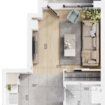 Едностаен апартамент в Пловдив, Тракия - 40 кв.м за 1175 €/кв.м - Снимка #1