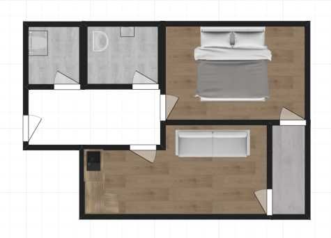 Двустаен апартамент в Пловдив, Христо Смирненски - 72 кв.м за 869 €/кв.м - Снимка #1