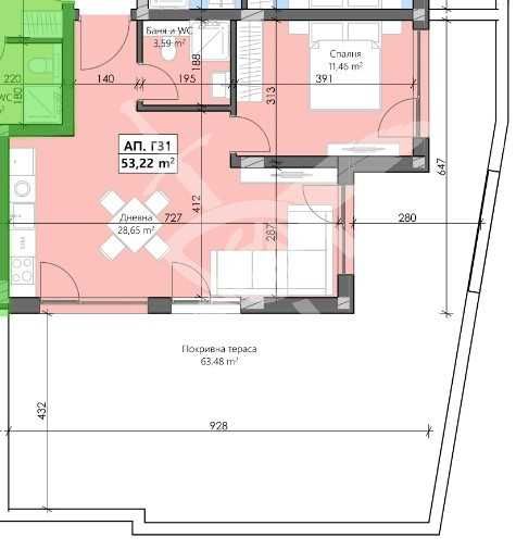 Двустаен апартамент в Пловдив, Кършияка - 131 кв.м за 868 €/кв.м - Снимка #1