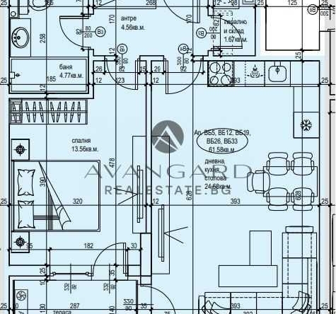 Двустаен апартамент в Пловдив, Център - 76 кв.м за 1645 €/кв.м - Снимка #1