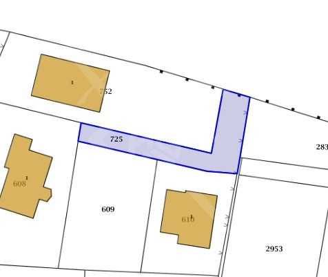 Парцел в Пловдив, Коматево - 464 кв.м за 154 €/кв.м - Снимка #1