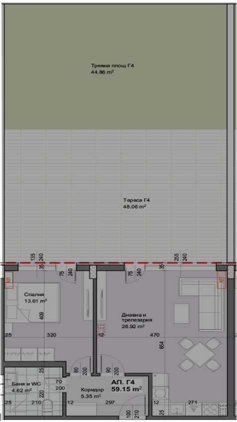 Двустаен апартамент в Пловдив, Христо Смирненски - 153 кв.м за 730 €/кв.м - Снимка #1