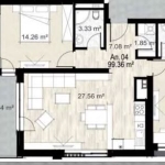 Тристаен апартамент в София, Зона Б-5 - 120 кв.м за 2000 €/кв.м - Снимка #1