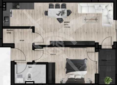 Двустаен апартамент в Пловдив, Кючук Париж - 74 кв.м за 1205 €/кв.м - Снимка #1