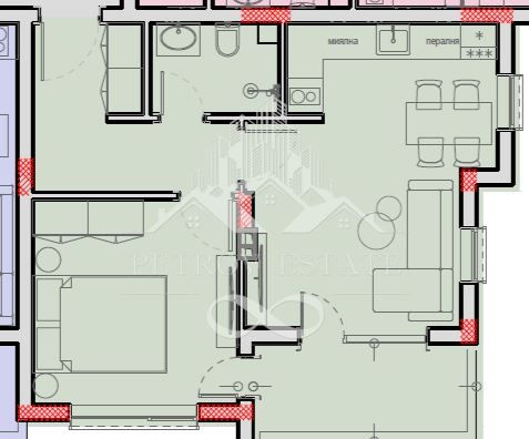 Двустаен апартамент в Велинград - 53 кв.м за 900 €/кв.м - Снимка #1