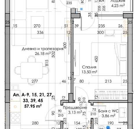 Двустаен апартамент в Пловдив, Кючук Париж - 70 кв.м за 531 €/кв.м - Снимка #1