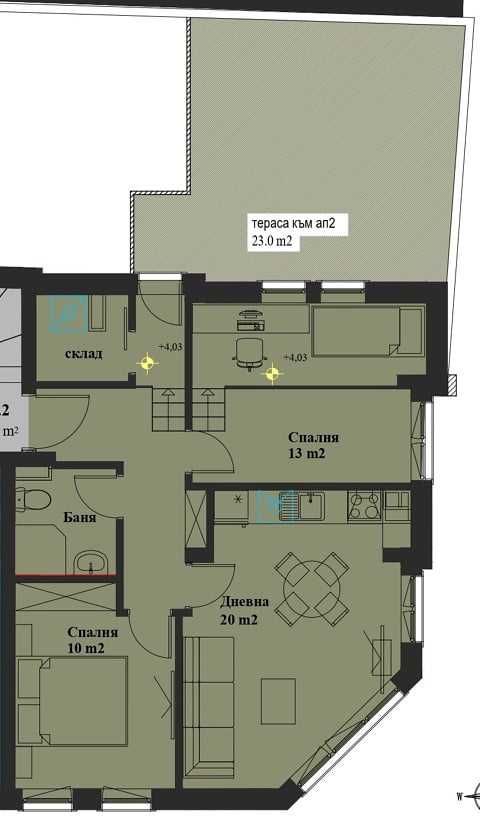 Тристаен апартамент в София, Банишора - 82 кв.м за 2635 €/кв.м - Снимка #1