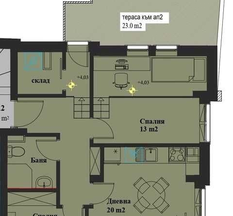 Тристаен апартамент в София, Банишора - 82 кв.м за 1219 €/кв.м - Снимка #1