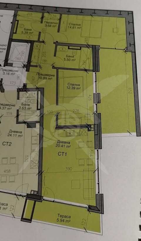 Офис в Варна, Левски - 144 кв.м за 2073 €/кв.м - Снимка #1