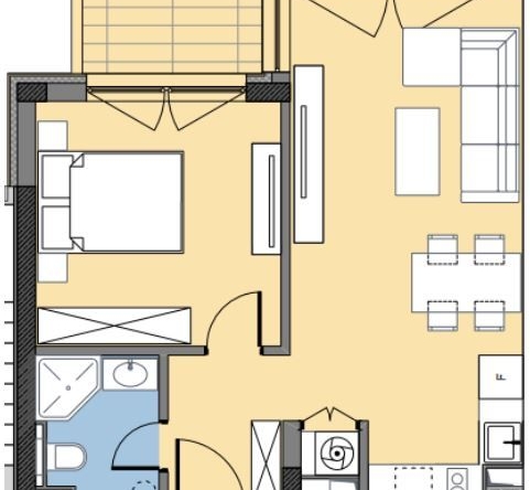 Двустаен апартамент в София, Овча купел - 64 кв.м за 1719 €/кв.м - Снимка #1