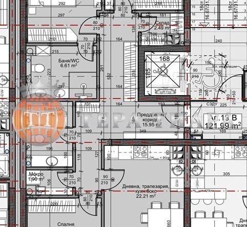 Четиристаен апартамент в София, Младост 4 - 141 кв.м за 1201 €/кв.м - Снимка #1