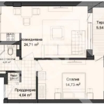 Двустаен апартамент в Пловдив, Кършияка - 77 кв.м за 435 €/кв.м - Снимка #1