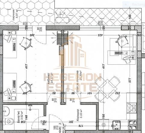 Двустаен апартамент в Варна, Младост 2 - 49 кв.м за 1903 €/кв.м - Снимка #1