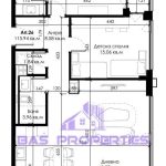 Тристаен апартамент в София, Овча купел 2 - 135 кв.м за 1855 €/кв.м - Снимка #1