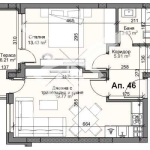 Двустаен апартамент в Пловдив, Кършияка - 69 кв.м за 1593 €/кв.м - Снимка #1