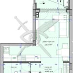 Едностаен апартамент в Бургас, Меден рудник - зона А - 45 кв.м за 612 €/кв.м - Снимка #1