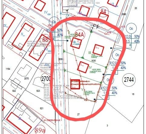 Парцел в с. Волуяк, Област София-град - 3828 кв.м за 131 €/кв.м - Снимка #1