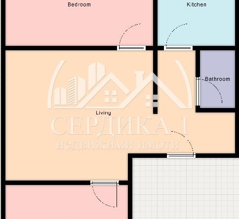 Тристаен апартамент в София, Илинден - 90 кв.м за 2167 €/кв.м - Снимка #1