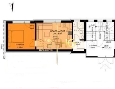 Двустаен апартамент в Варна, Възраждане 3 - 52 кв.м за 1327 €/кв.м - Снимка #1