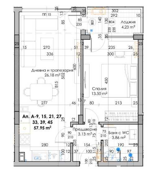 Дава се под наем Двустаен апартамент в Пловдив, Кючук Париж - 69 кв.м за 36829 € - Снимка #1
