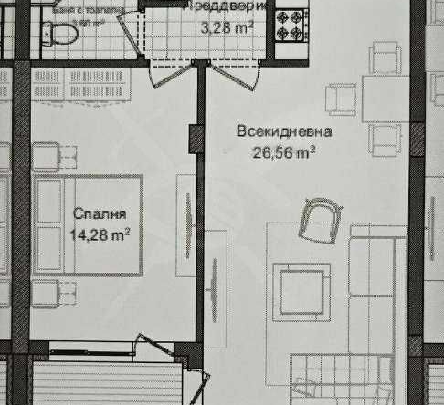 Двустаен апартамент в Пловдив, Гагарин - 72 кв.м за 708 €/кв.м - Снимка #1