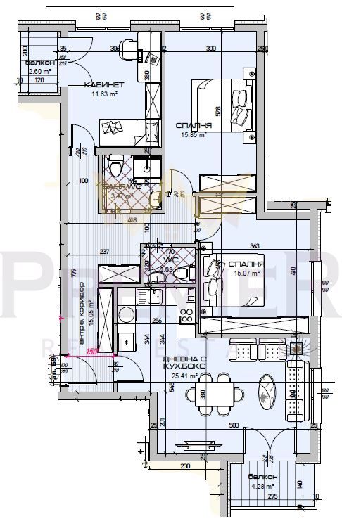 Четиристаен апартамент в Варна, Виница - 140 кв.м за 1402 €/кв.м - Снимка #1
