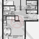 Тристаен апартамент в София, Витоша - 117 кв.м за 2197 €/кв.м - Снимка #1