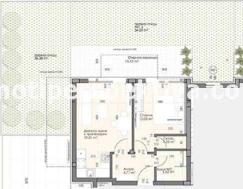 Двустаен апартамент в Пловдив, Христо Смирненски - 70 кв.м за 1072 €/кв.м - Снимка #1