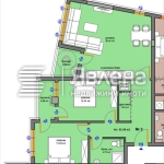 Тристаен апартамент в Бургас, Меден рудник - зона Д - 111 кв.м за 614 €/кв.м - Снимка #1