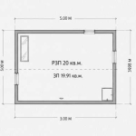 Гараж / Паркомясто в София, Банишора - 20 кв.м за 1607 €/кв.м - Снимка #1