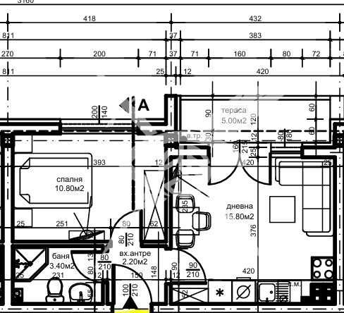 Двустаен апартамент в Пловдив, Христо Смирненски - 52 кв.м за 1152 €/кв.м - Снимка #1