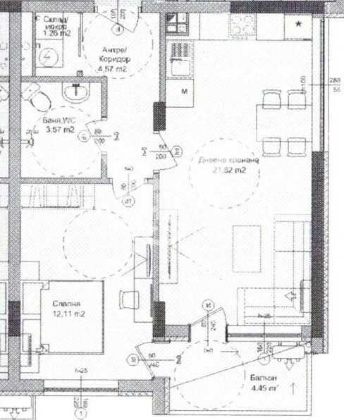 Двустаен апартамент в Айтос - 64 кв.м за 800 €/кв.м - Снимка #1
