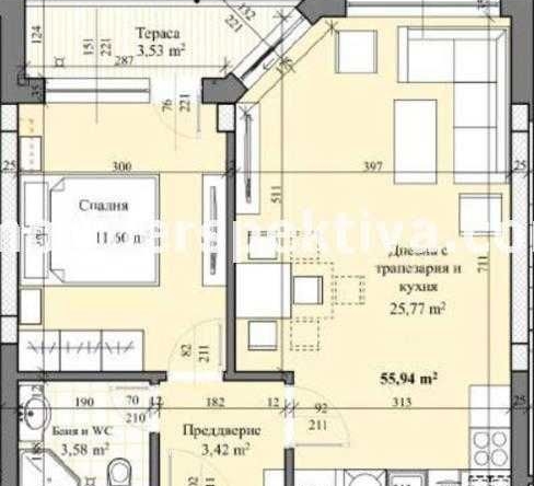 Двустаен апартамент в Пловдив, Христо Смирненски - 54 кв.м за 1667 €/кв.м - Снимка #1