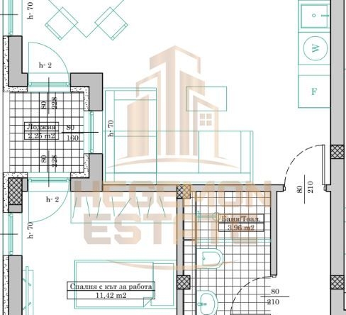 Двустаен апартамент в Варна, Кайсиева градина - 68 кв.м за 1237 €/кв.м - Снимка #1