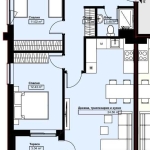 Тристаен апартамент в Асеновград - 83 кв.м за 757 €/кв.м - Снимка #1