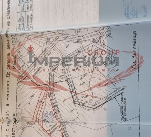 Парцел в с. Калиманци, Област Варна - 6194 кв.м за 6 €/кв.м - Снимка #1