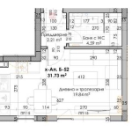 Дава се под наем Едностаен апартамент в Пловдив, Кючук Париж - 41 кв.м за 21883 € - Снимка #1