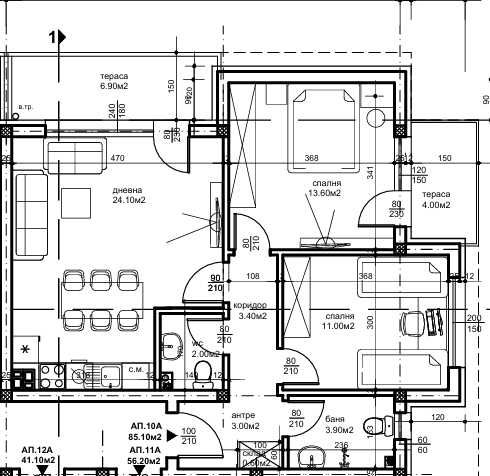 Двустаен апартамент в Пловдив, Кючук Париж - 97 кв.м за 1090 €/кв.м - Снимка #1