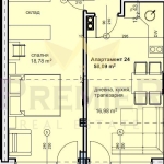 Двустаен апартамент в Балчик - 65 кв.м за 820 €/кв.м - Снимка #1