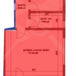 Двустаен апартамент в Пловдив, Остромила - 94 кв.м за 435 €/кв.м - Снимка #1