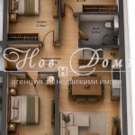 Четиристаен апартамент в София, Дървеница - 117 кв.м за 1399 €/кв.м - Снимка #1