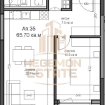 Тристаен апартамент в Варна, Аспарухово - 99 кв.м за 1393 €/кв.м - Снимка #1