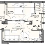 Двустаен апартамент в Пловдив, Кършияка - 69 кв.м за 1593 €/кв.м - Снимка #1