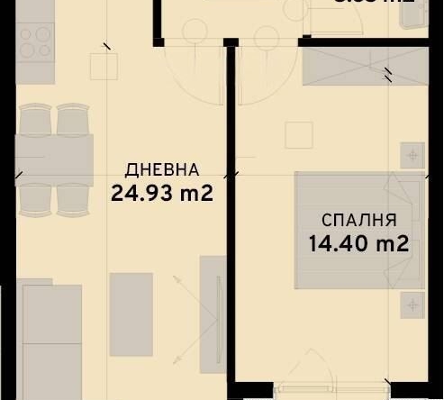 Двустаен апартамент в София, Овча купел 2 - 78 кв.м за 1741 €/кв.м - Снимка #1