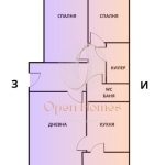 Тристаен апартамент в Пловдив, Младежки Хълм - 95 кв.м за 1727 €/кв.м - Снимка #1
